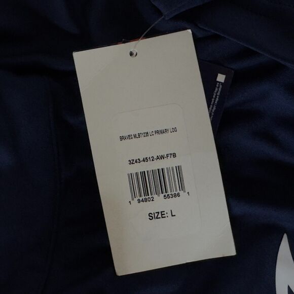 New Atlanta Braves Fanatics Primary Logo Quarter-Zip Top MLB Men's Size Large - Picture 4 of 9